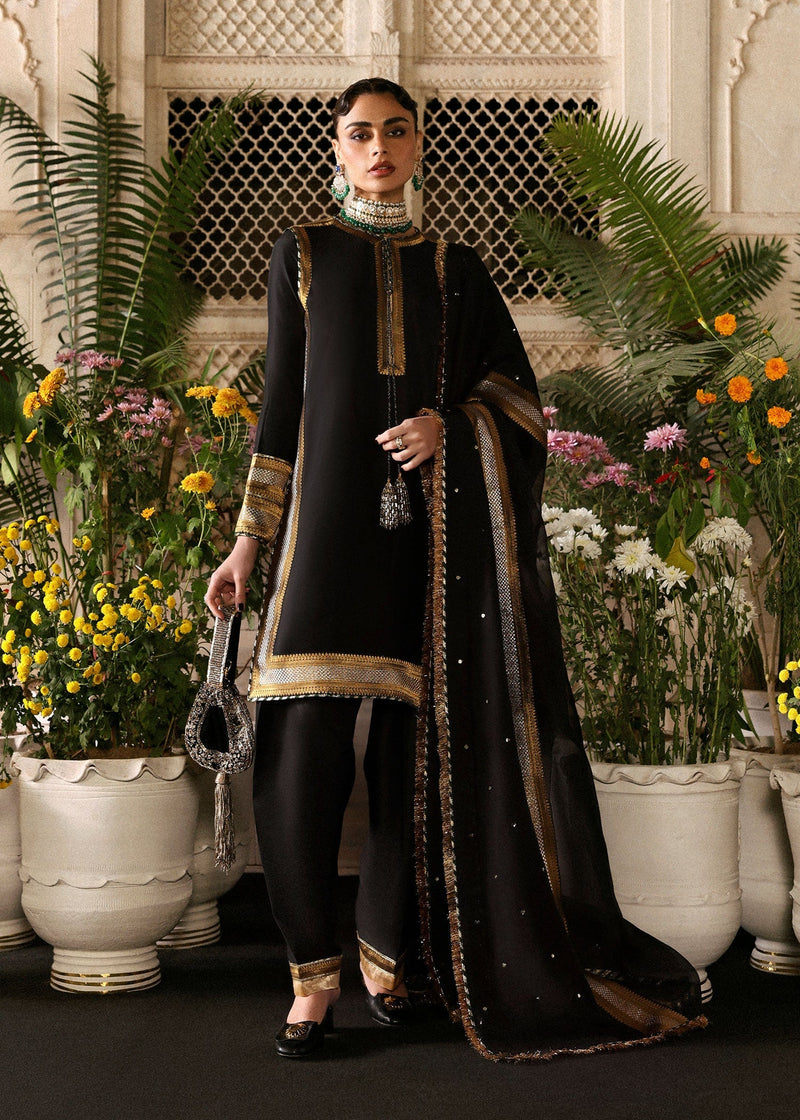 Hussain Rehar | Luxury Pret AW 25 | Noctira by Hussain Rehar - Designer Dress  - Type : Ladies Clothes - Available at Libayah - 100% Original 