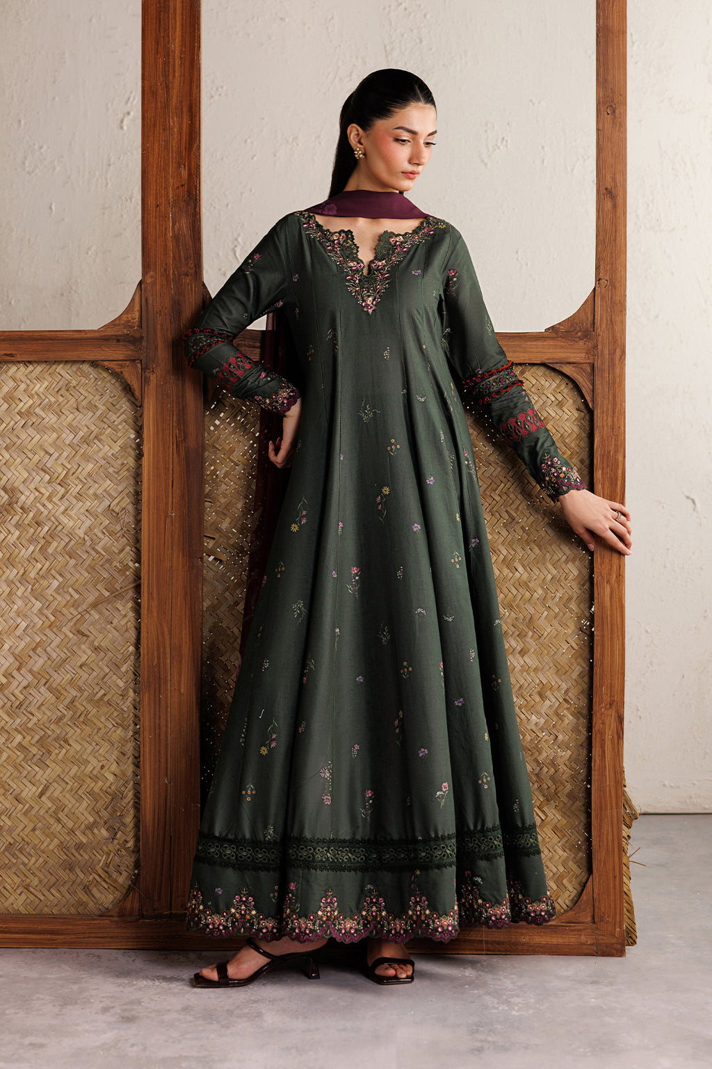 Iznik | Festive lawn 26 | IBE-03 Embroidered Lawn by Iznik - Designer Dress  - Type : Ladies Clothes - Available at Libayah - 100% Original 