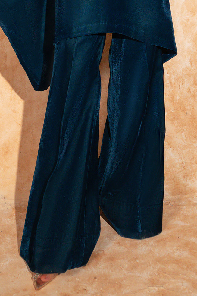 Fozia Khalid | Velvet Deck | Nina by Fozia Khalid - Designer Dress - Type: Formal - Available at Libayah - 100% Original