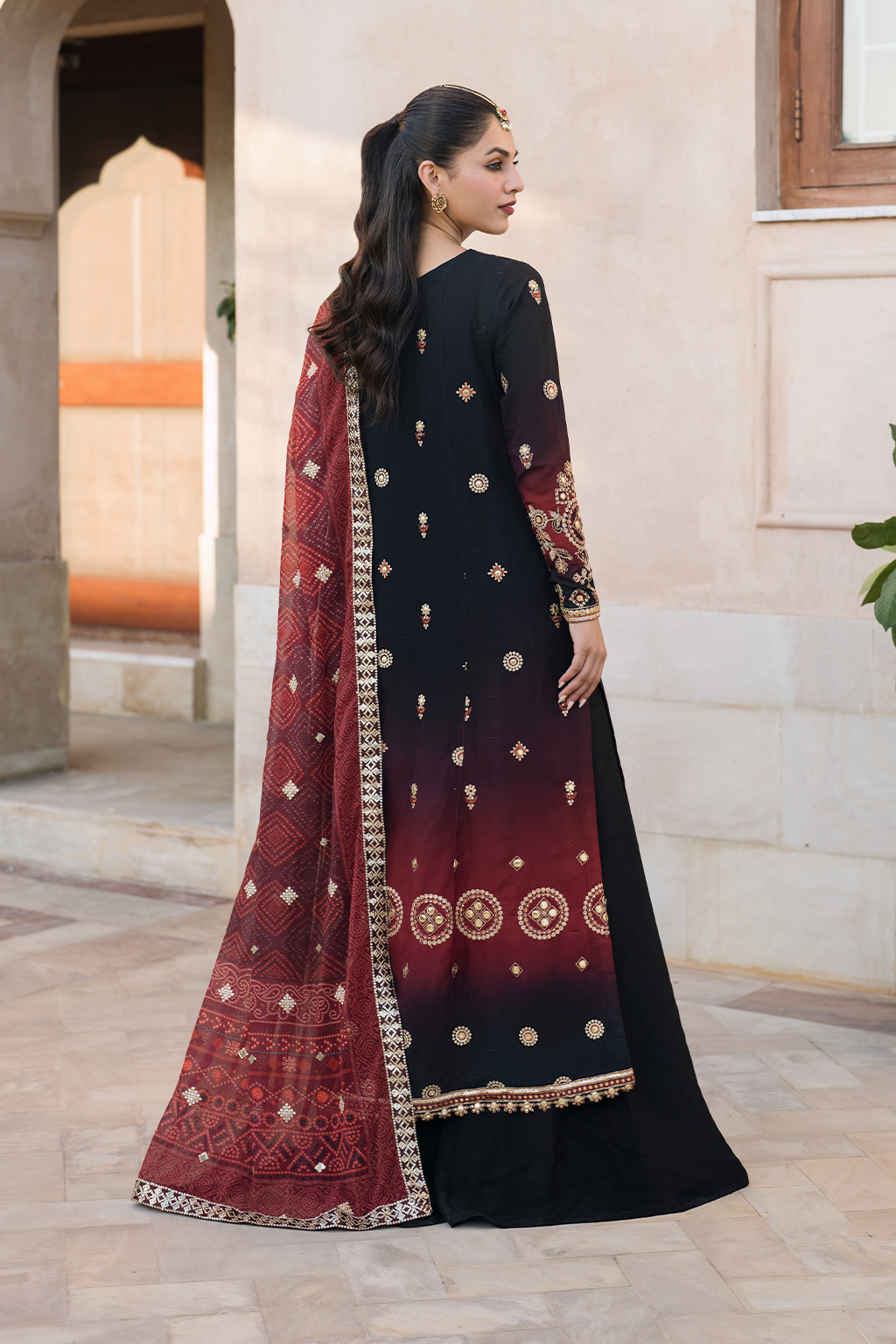Iznik | Bandhani Formals | UE-330 by Iznik - Designer Dress - Type: Ladies Clothes - Available at Libayah - 100% Original