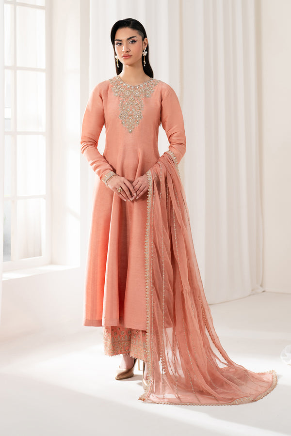 Baroque | Luxury Pret 25 | EMBROIDERED CHIFFON PR-1099 by Baroque - Designer Dress  - Type : Ladies Clothes - Available at Libayah - 100% Original 
