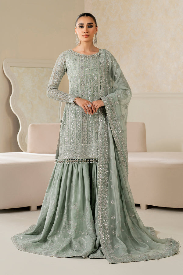 Baroque | Formal Collection | UF-4160 by Baroque - Designer Dress  - Type : Ladies Clothes - Available at Libayah - 100% Original 