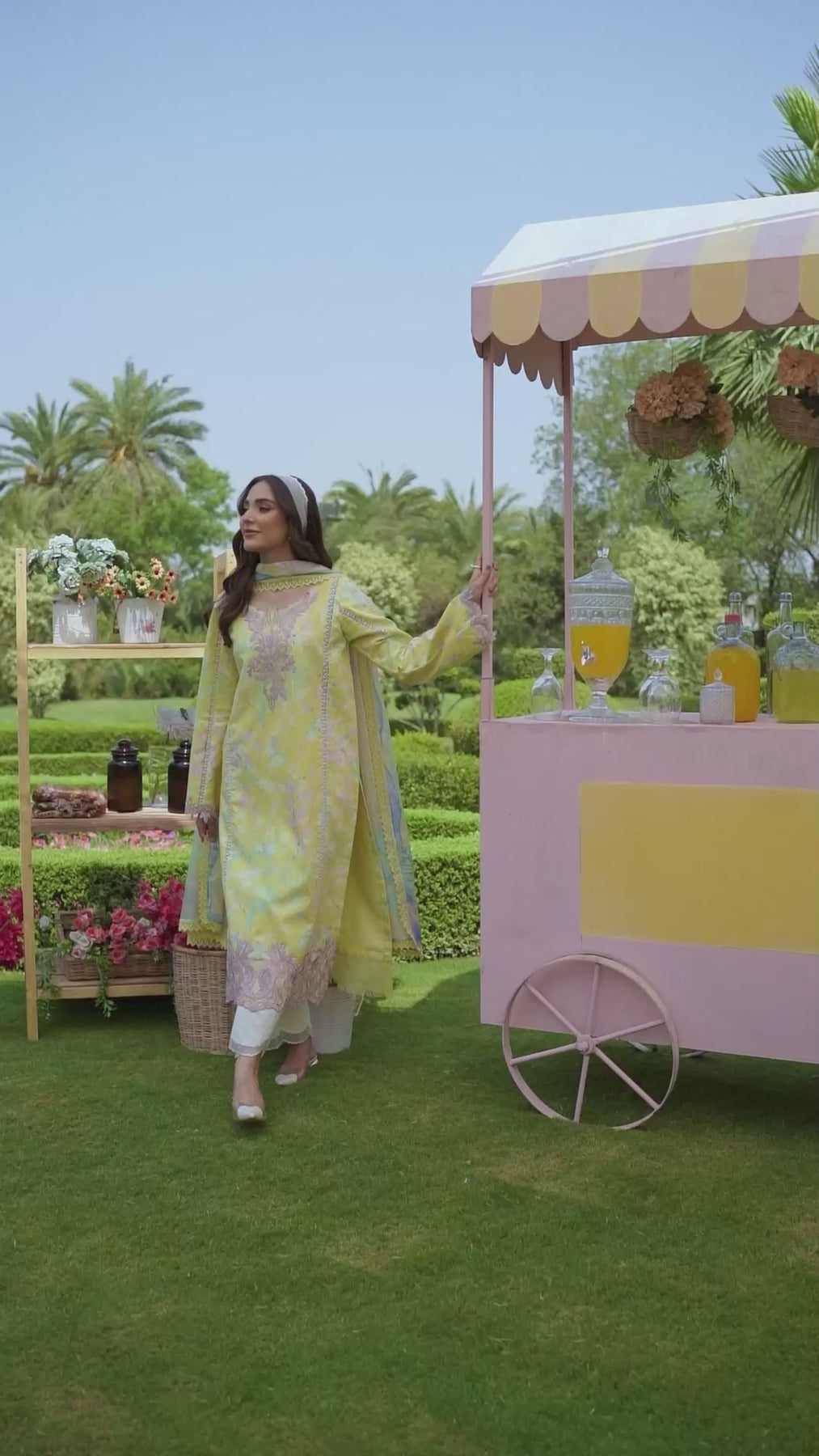 Rangrasiya | Lifestyle Summer Edit 25 |Reena by Rangasiya - Designer Dress - Type: Ladies Clothes - Available at Libayah - 100% Original