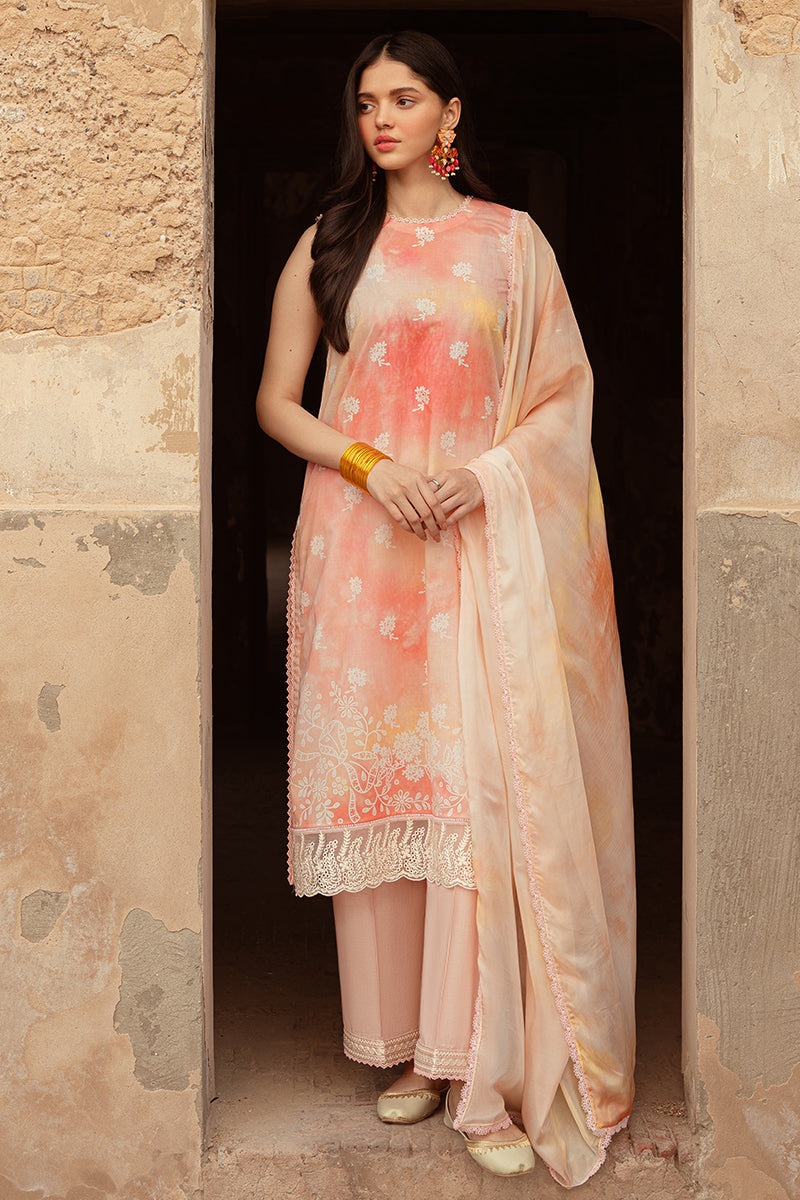 Cross Stitch | Premium Lawn 24 | PEACH BLUSH