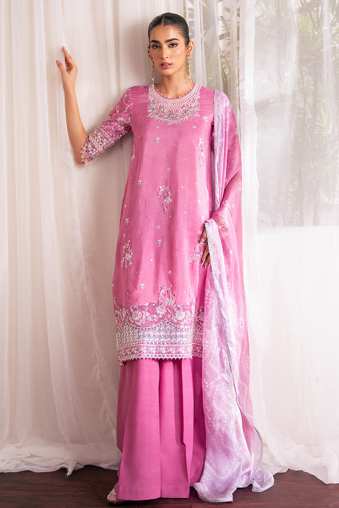 Cross Stitch | Luxe Atelier 24 | FLORAL BLUSH by Cross Stitch - Designer Dress - Type: Ladies Clothes - Available at Libayah - 100% Original