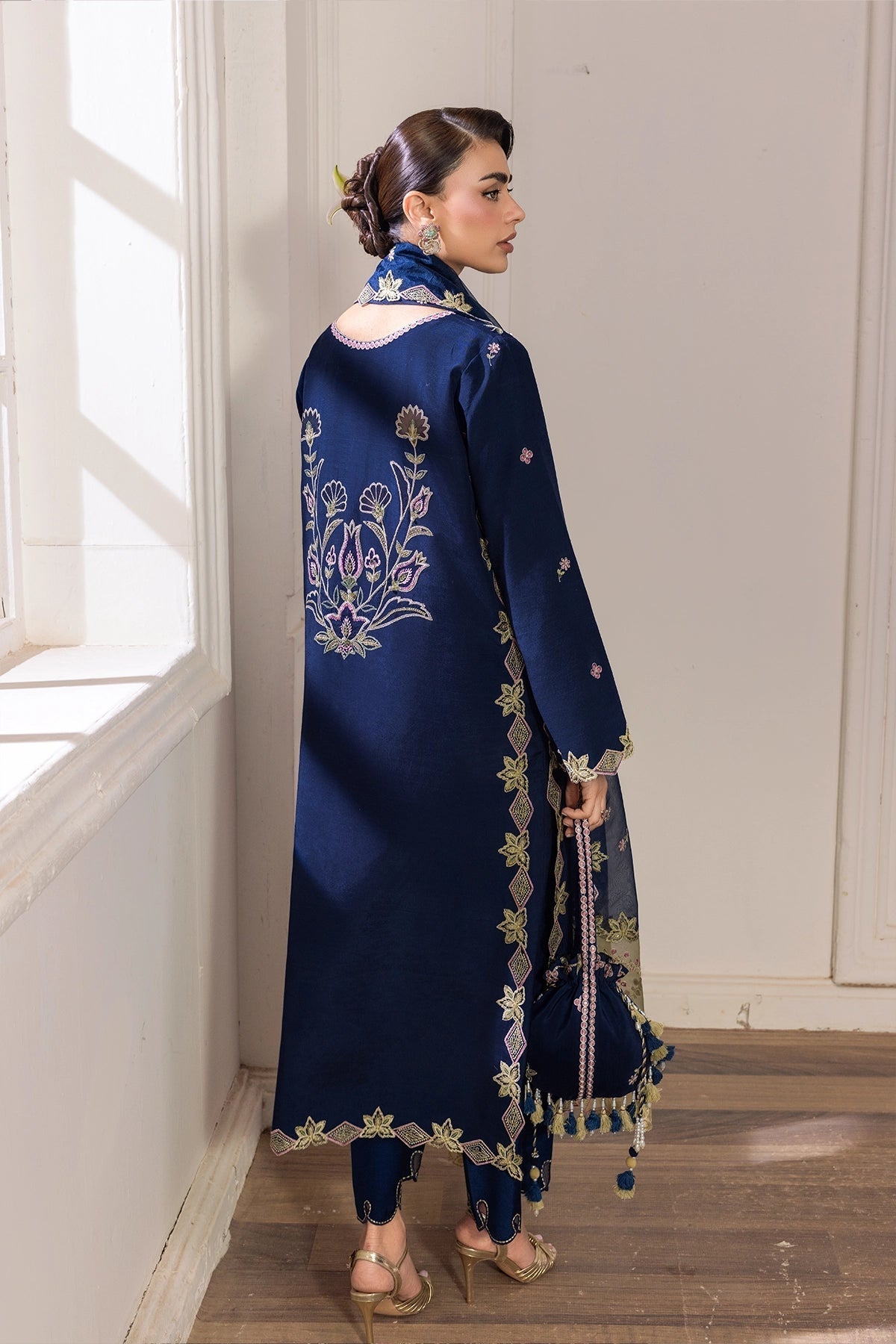 Rangrasiya | Lumeire Silk |Azul by Rangrasiya - Designer Dress  - Type : Ladies Clothes - Available at Libayah - 100% Original 