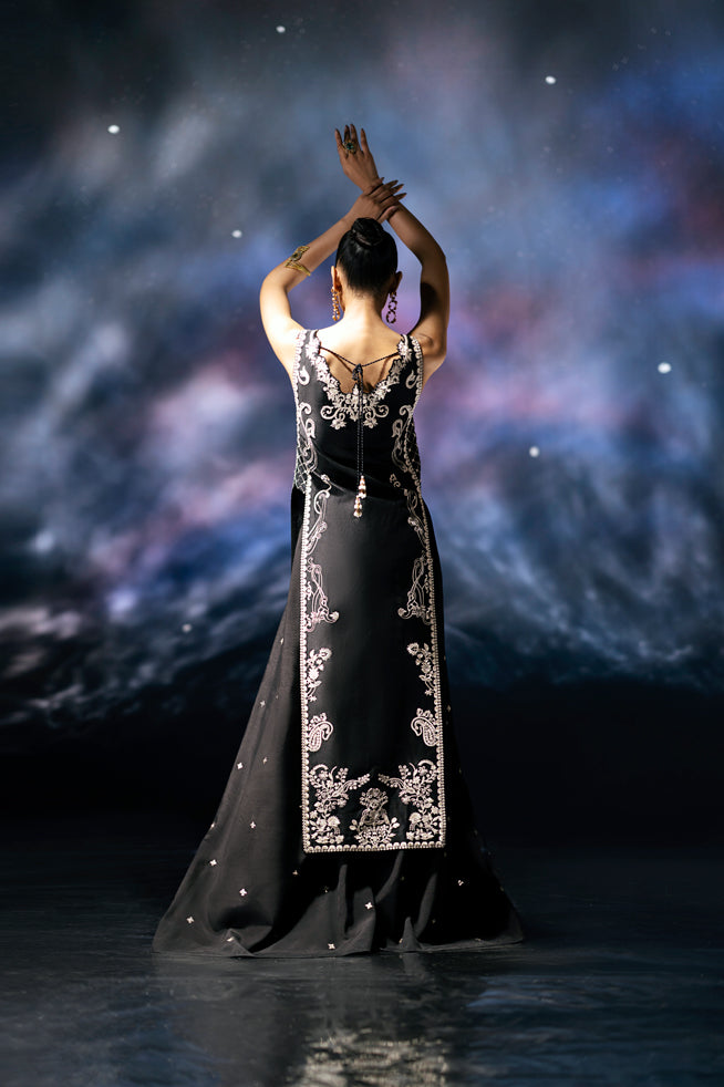 Fozia Khalid | Stardust Luxe | Estelle by Fozia Khalid - Designer Dress - Type: Ladies Clothes - Available at Libayah - 100% Original