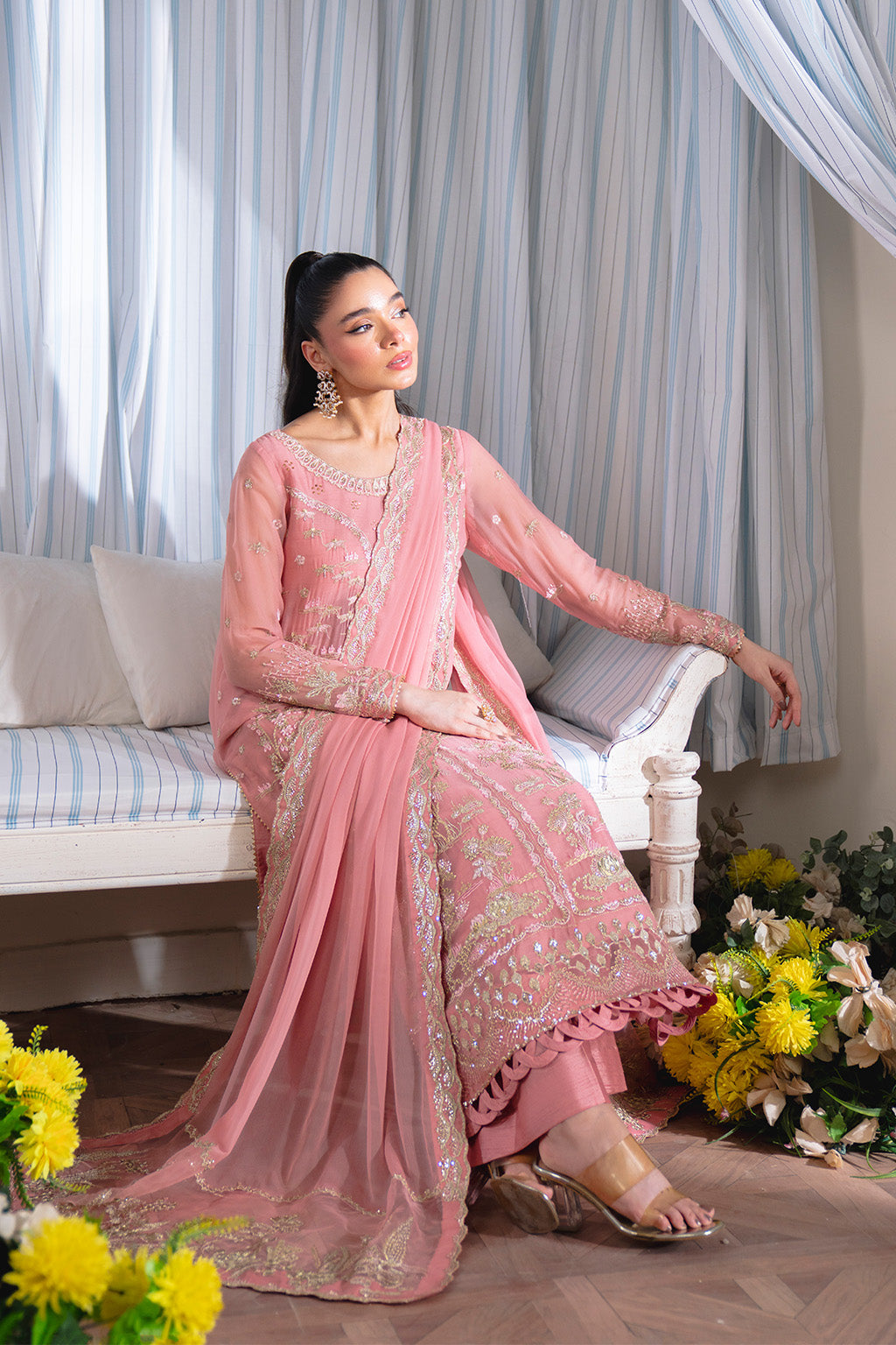 Neeshay | Dastaan Formals 25 | Gulrukh by Neeshay - Designer Dress  - Type : Ladies Clothes - Available at Libayah - 100% Original 