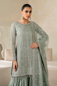 Baroque | Formals Collection | EMBROIDERED CHIFFON UF-4160 by Baroque - Designer Dress  - Type : Ladies Clothes - Available at Libayah - 100% Original 