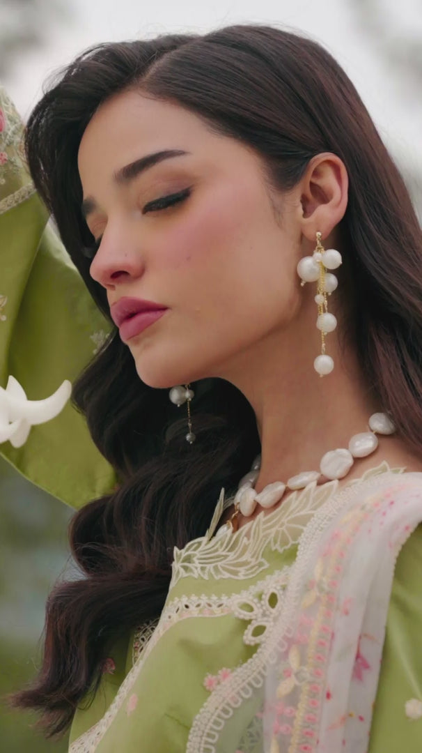 Qalamkar | Qlinekari Lawn | DC-01 Lovisa by Qalamkar - Designer Dress - Type: Ladies Clothes - Available at Libayah - 100% Original