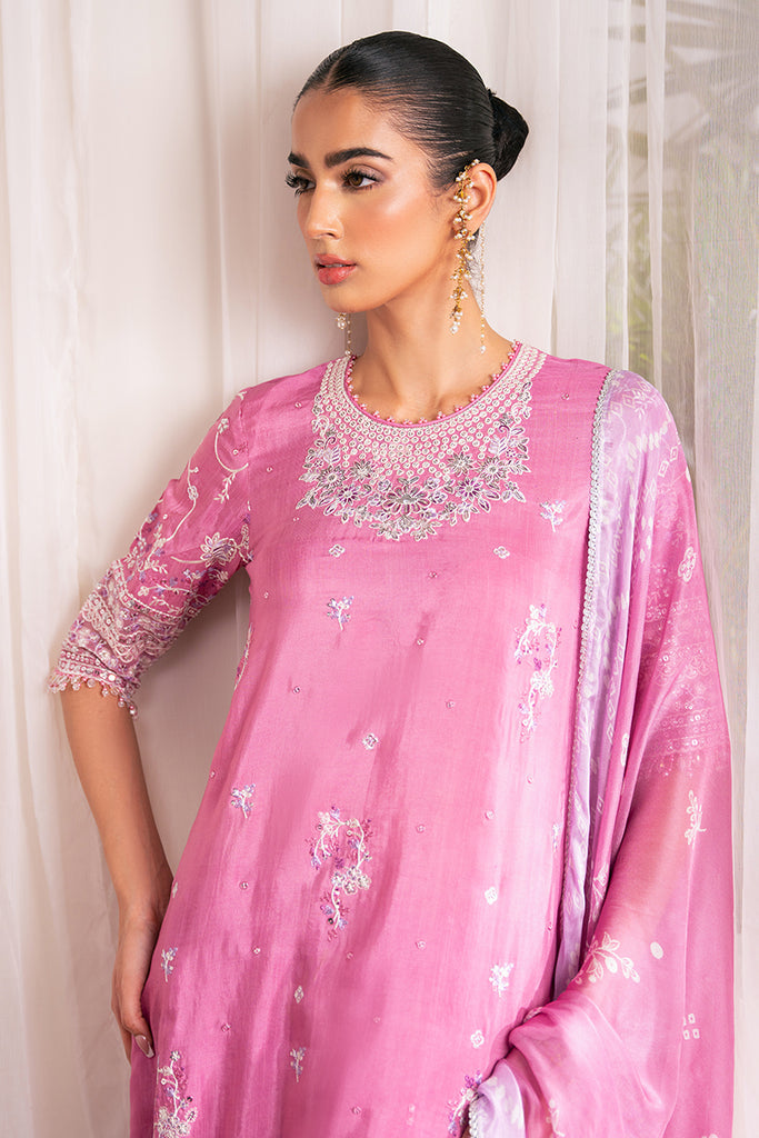 Cross Stitch | Luxe Atelier 24 | FLORAL BLUSH by Cross Stitch - Designer Dress - Type: Ladies Clothes - Available at Libayah - 100% Original