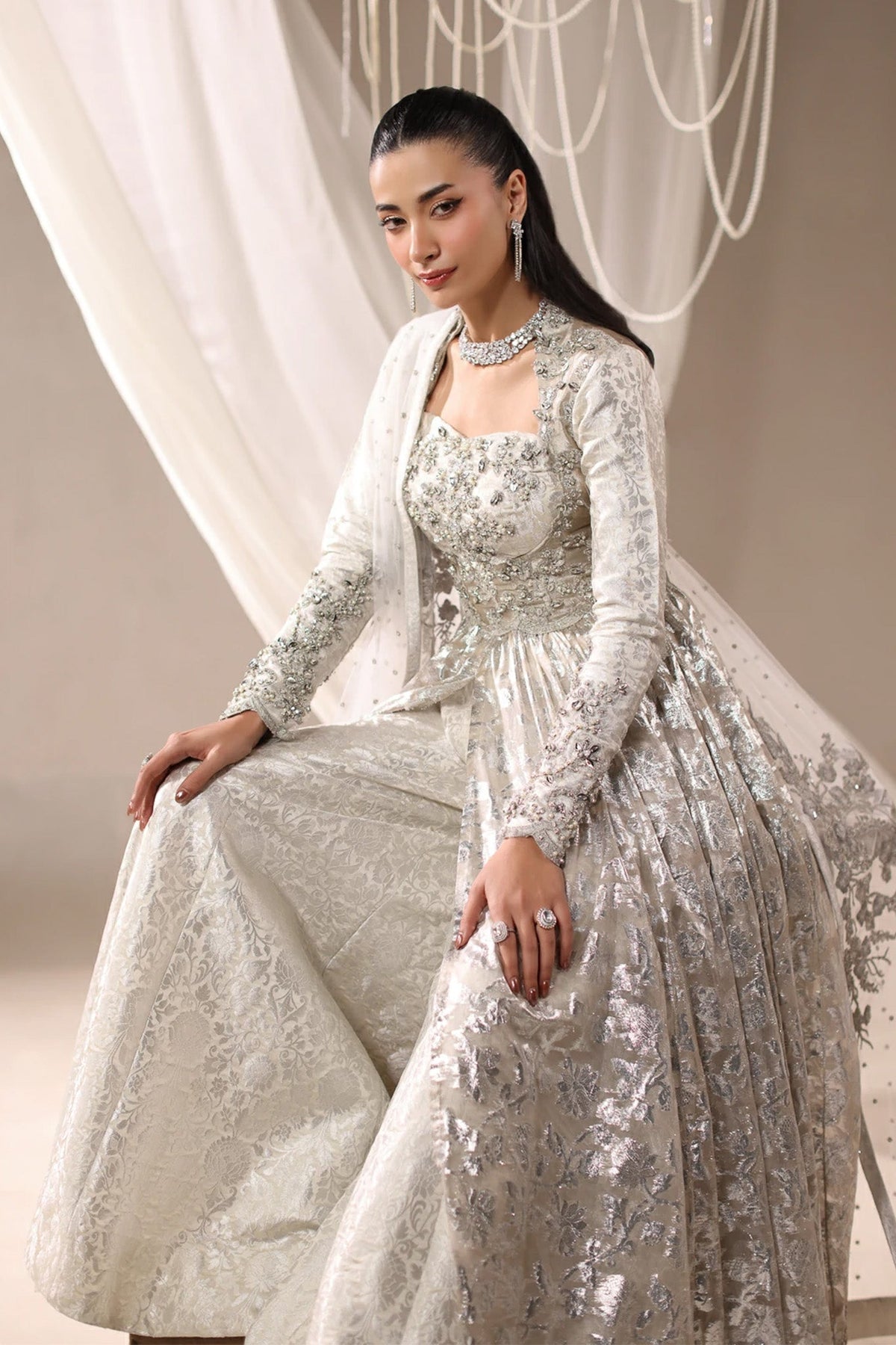 Musferah Saad | Into Twilight | Lumieria by Musferah Saad - Designer Dress  - Type : Ladies Clothes - Available at Libayah - 100% Original 
