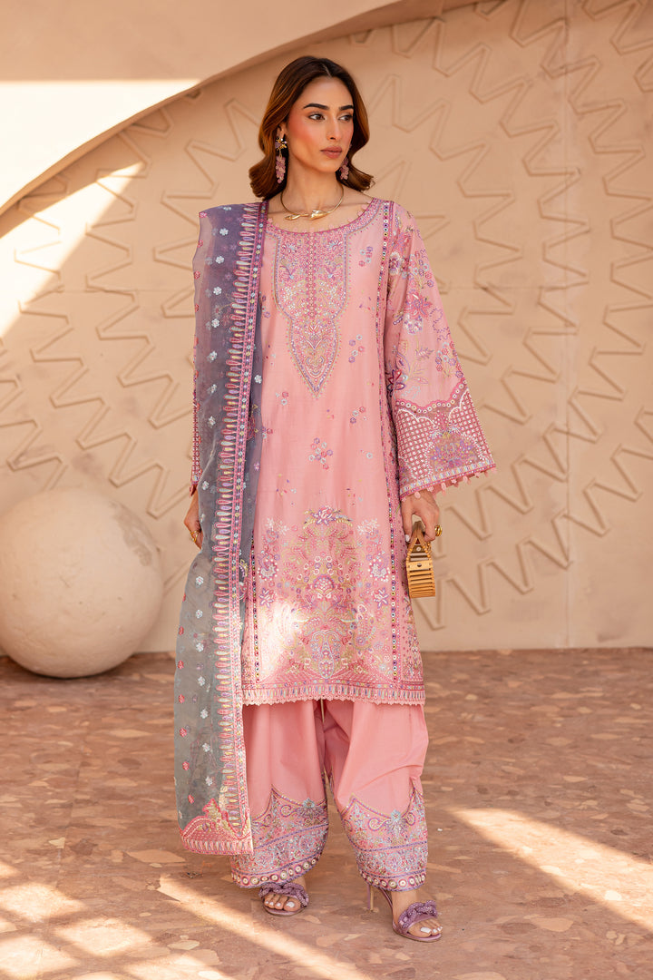 Batik | Ophelia Luxury Pret | Reem Coral by Batik - Designer Dress - Type: Ladies Clothes - Available at Libayah - 100% Original