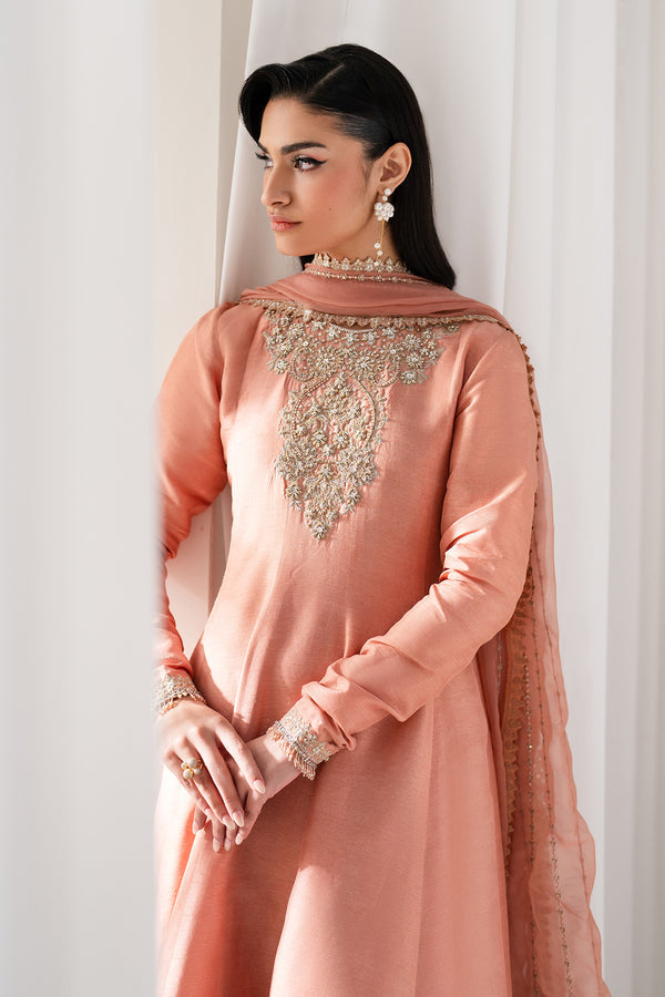 Baroque | Luxury Pret 25 | EMBROIDERED CHIFFON PR-1099 by Baroque - Designer Dress  - Type : Ladies Clothes - Available at Libayah - 100% Original 