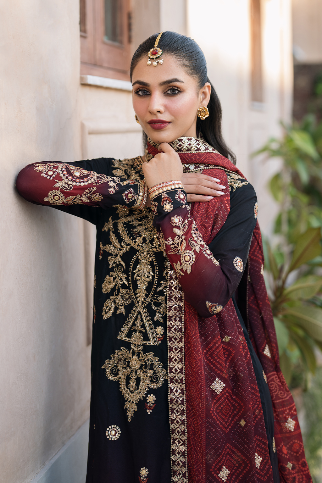 Iznik | Bandhani Formals | UE-330 by Iznik - Designer Dress - Type: Ladies Clothes - Available at Libayah - 100% Original