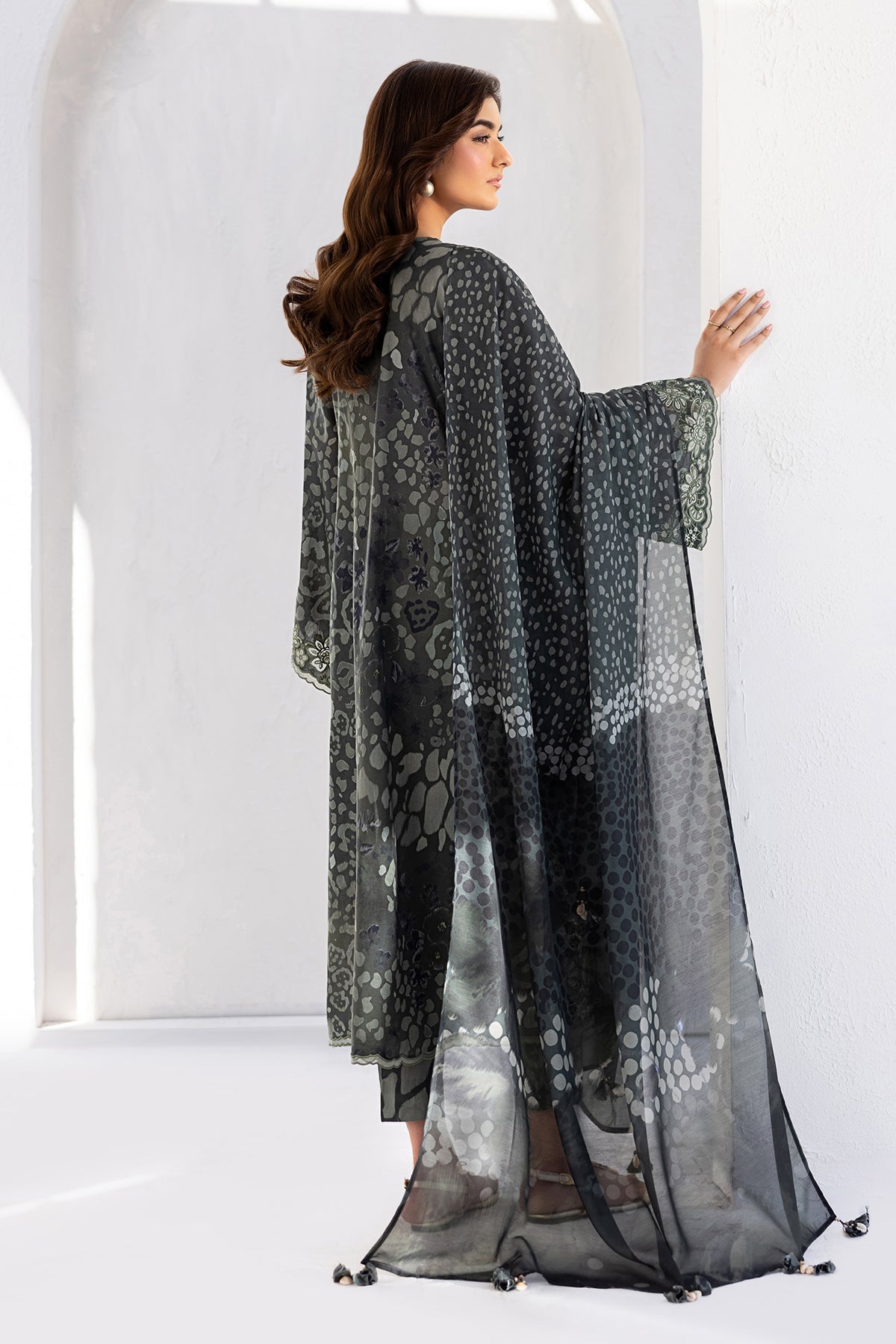 Baroque | Luxury Summer Pret | UF-4454 by Baroque - Designer Dress  - Type : Ladies Clothes - Available at Libayah - 100% Original 