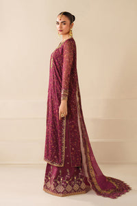 Baroque | Formals Collection | EMBROIDERED CHIFFON UF-4277 by Baroque - Designer Dress  - Type : Ladies Clothes - Available at Libayah - 100% Original 