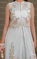 Threads and Motifs | Formal Dresses 25 | NET EMBROIDERD JACKET by Threads and Motifs - Designer Dress  - Type : Ladies Clothes - Available at Libayah - 100% Original 