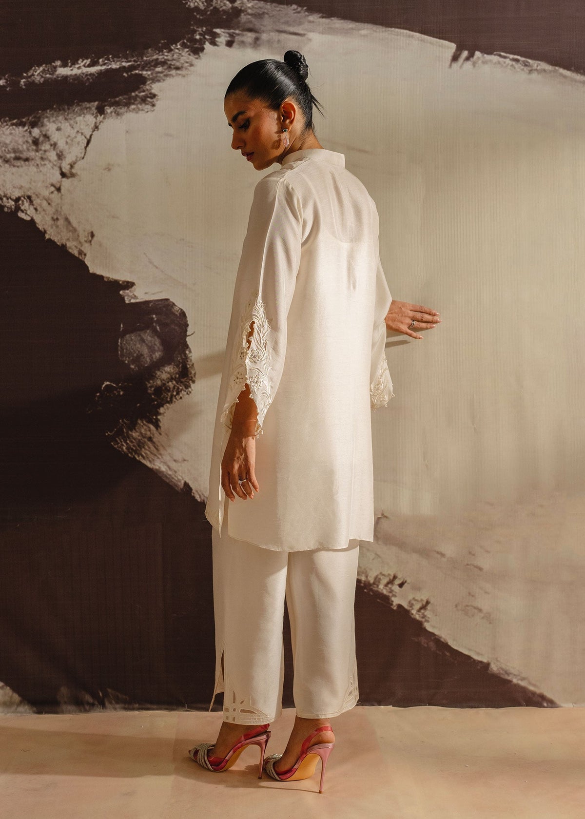 Mahgul | Eye of Cemal | Misty Floral by Mahgul - Designer Dress - Type: Ladies Clothes - Available at Libayah - 100% Original