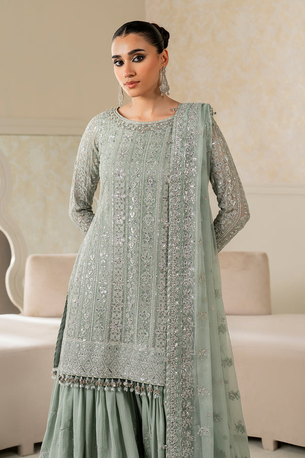 Baroque | Formal Collection | UF-4160 by Baroque - Designer Dress  - Type : Ladies Clothes - Available at Libayah - 100% Original 