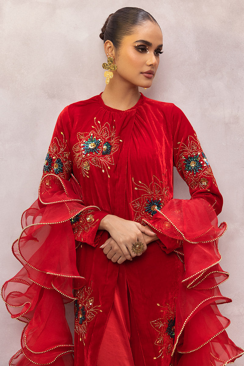 Chic Ophicial | Velveteen Luxury Fall Collection | Roya by Chic Ophicial - Designer Dress - Type: Ladies Clothes - Available at Libayah - 100% Original