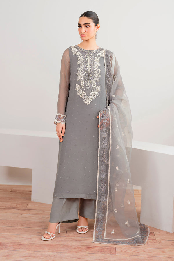 Baroque | Luxury Pret 25 | EMBROIDERED CHIFFON PR-991 by Baroque - Designer Dress  - Type : Ladies Clothes - Available at Libayah - 100% Original 