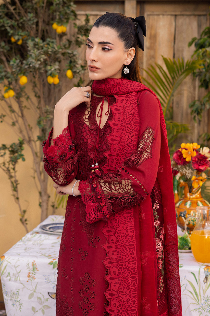 Saad Shaikh | La Amour Luxury Lawn | Rose