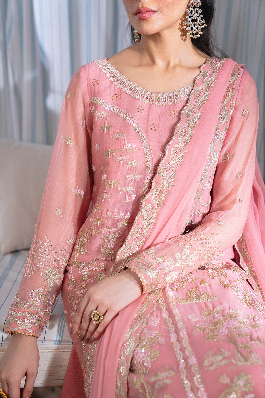 Neeshay | Dastaan Formals 25 | Gulrukh by Neeshay - Designer Dress  - Type : Ladies Clothes - Available at Libayah - 100% Original 