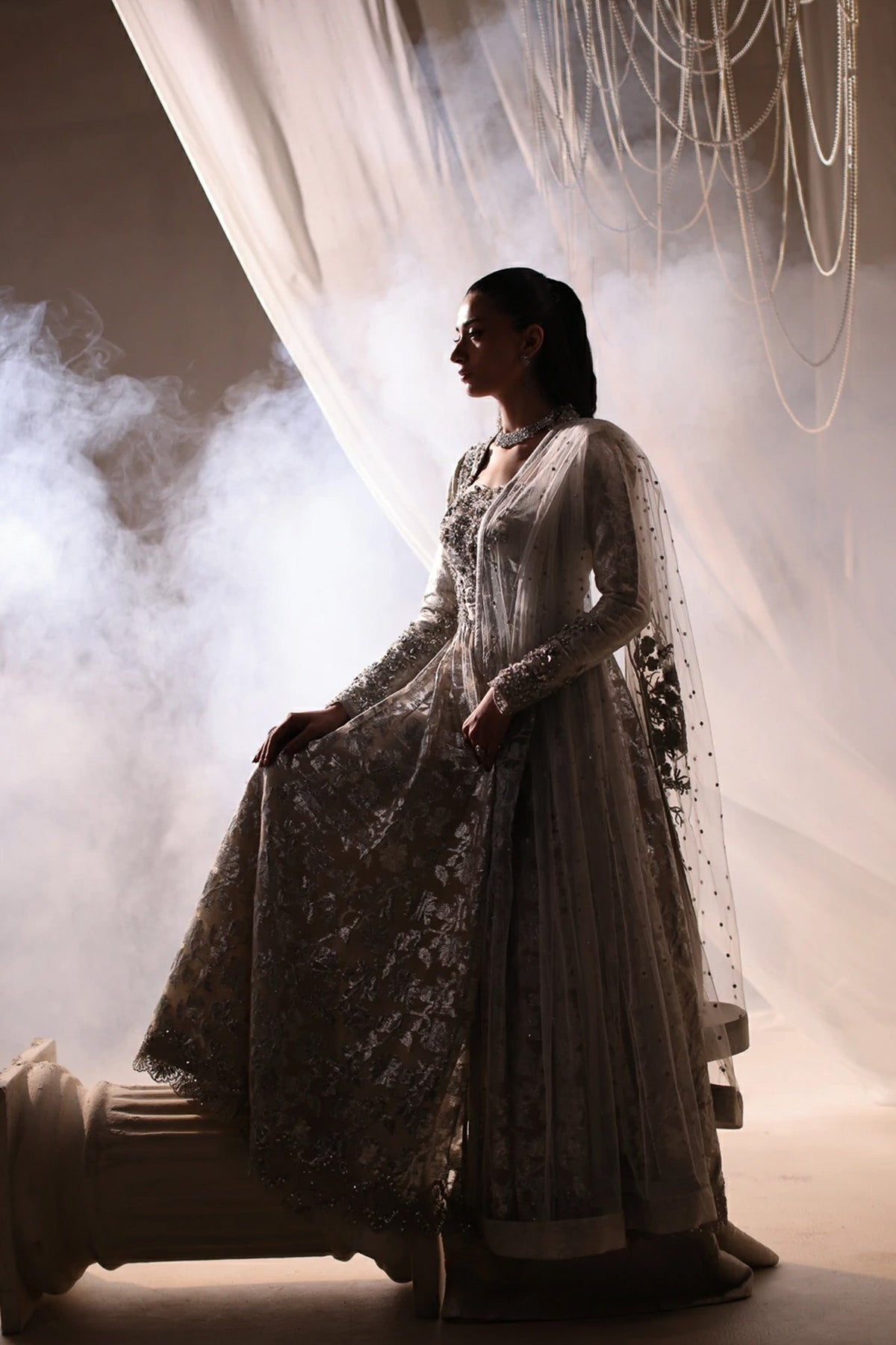 Musferah Saad | Into Twilight | Lumieria by Musferah Saad - Designer Dress  - Type : Ladies Clothes - Available at Libayah - 100% Original 