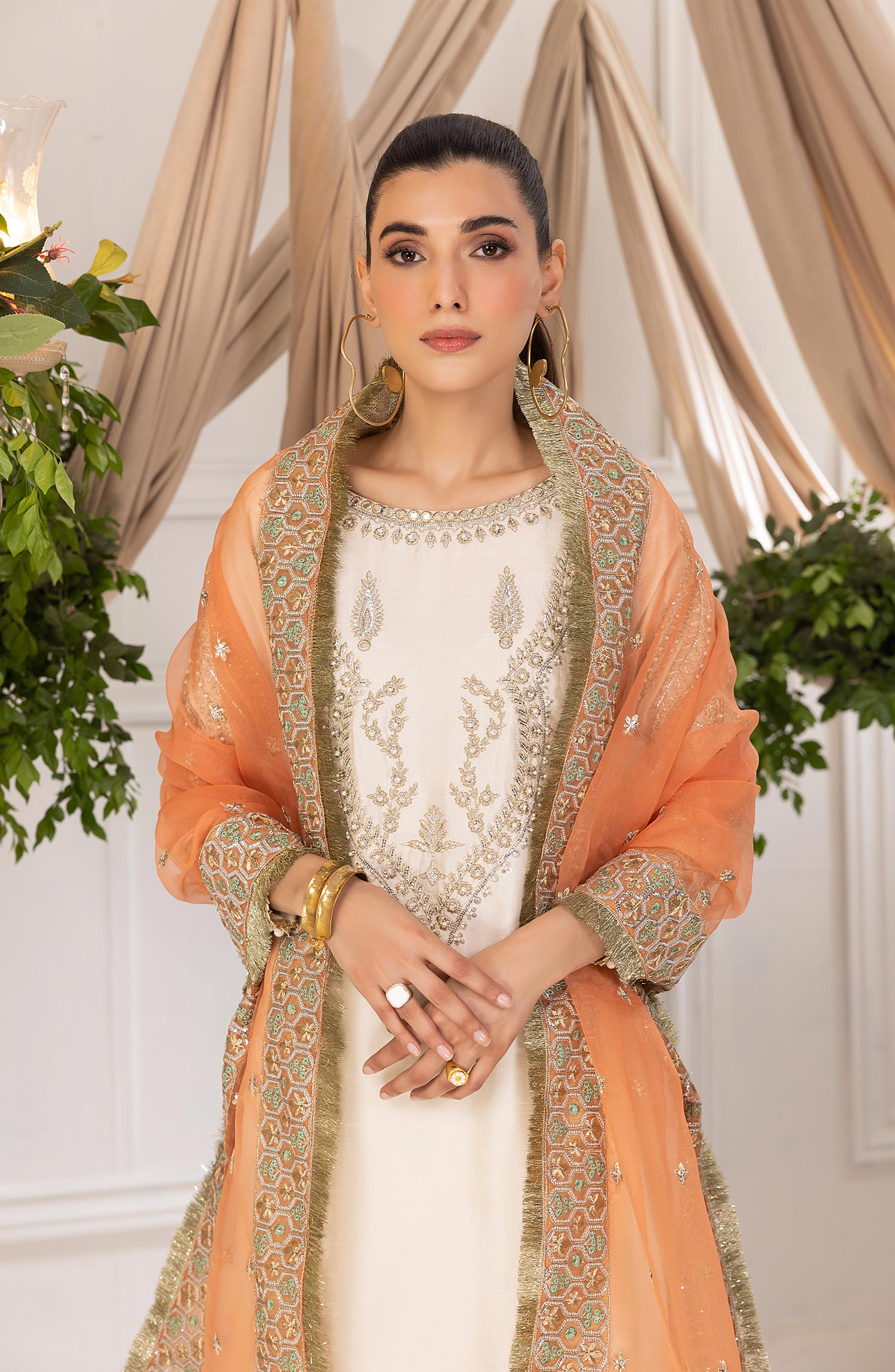 Mina Kashif | Luxury Pret | MK23-15 by Mina Kashif - Designer Dress - Type: Formal - Available at Libayah - 100% Original