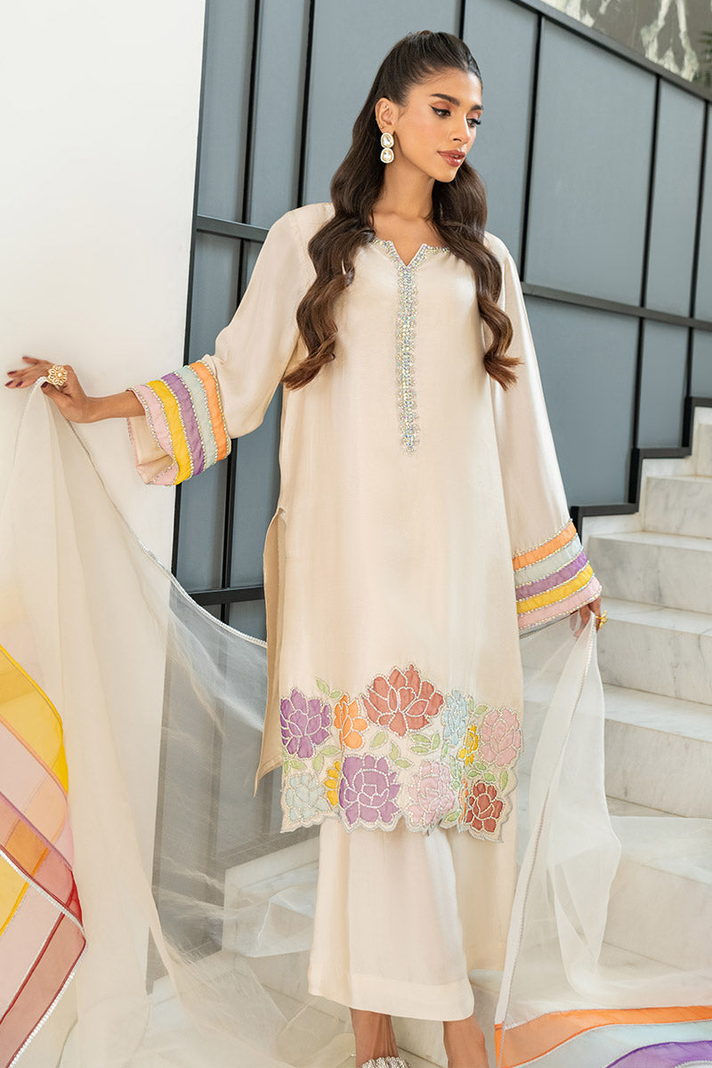 Chic Ophicial | Celenia Pret | Ivory Rose by Chic Ophicial - Designer Dress - Type: Ladies Clothes - Available at Libayah - 100% Original