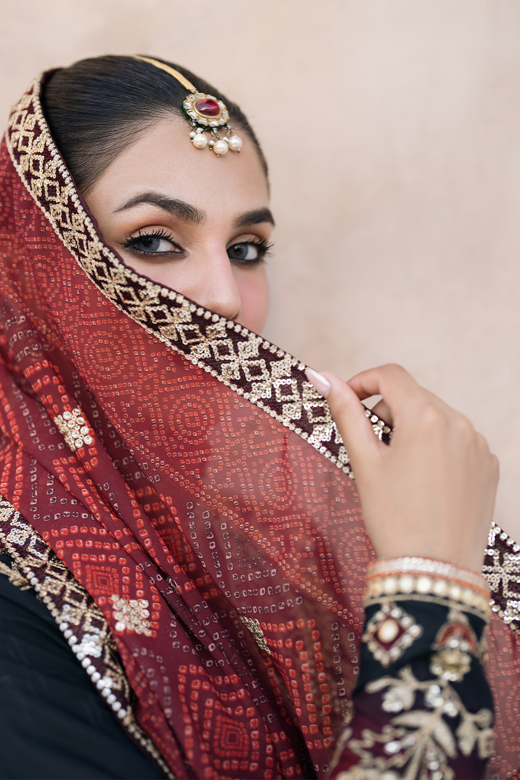 Iznik | Bandhani Formals | UE-330 by Iznik - Designer Dress - Type: Ladies Clothes - Available at Libayah - 100% Original