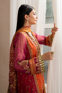 Baroque | Formals Collection | EMBROIDERED CHIFFON UF-706 by Baroque - Designer Dress  - Type : Ladies Clothes - Available at Libayah - 100% Original 