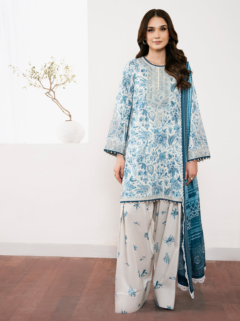 Bin Ilyas | Noura Viscose 24 | 74-A by Bin Ilyas - Designer Dress - Type: Ladies Clothes - Available at Libayah - 100% Original
