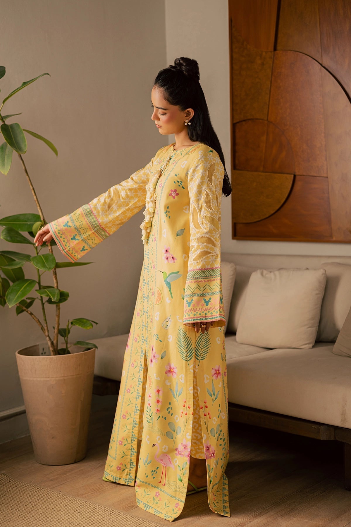Afrozeh | Basic Pret 26 RTW | NACRE by Afrozeh - Designer Dress  - Type : Ladies Clothes - Available at Libayah - 100% Original 