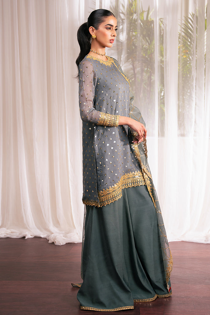 Cross Stitch | Luxe Atelier 24 | MALLARD GREEN by Cross Stitch - Designer Dress - Type: Ladies Clothes - Available at Libayah - 100% Original
