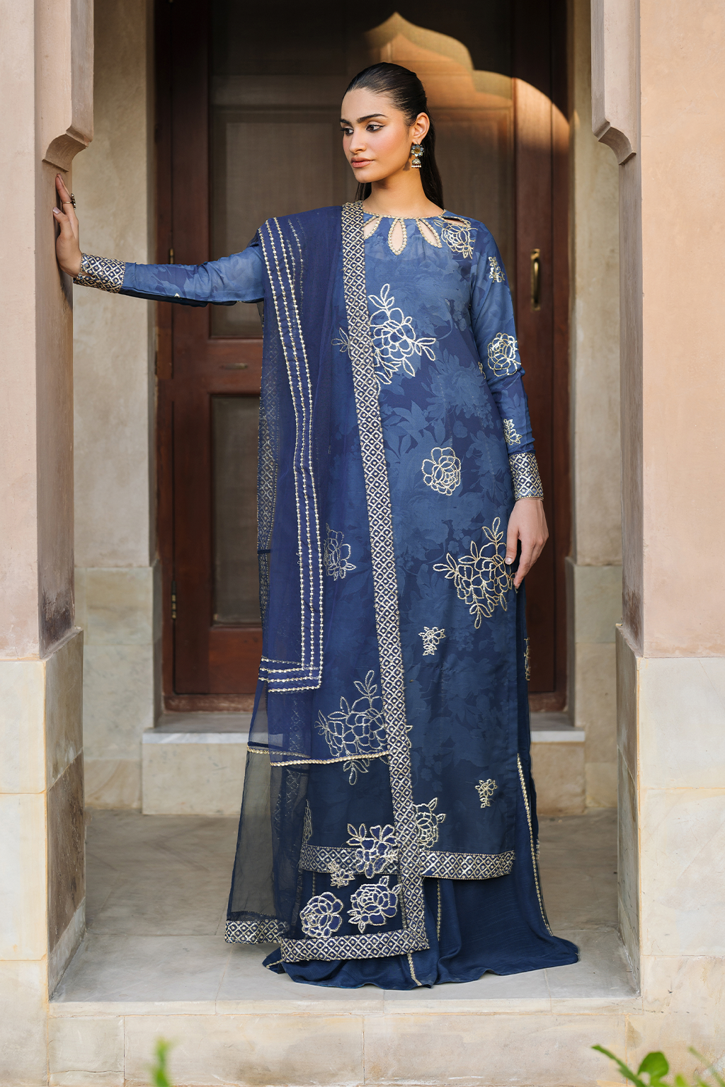 Iznik | Bandhani Formals | UE-331 by Iznik - Designer Dress - Type: Ladies Clothes - Available at Libayah - 100% Original