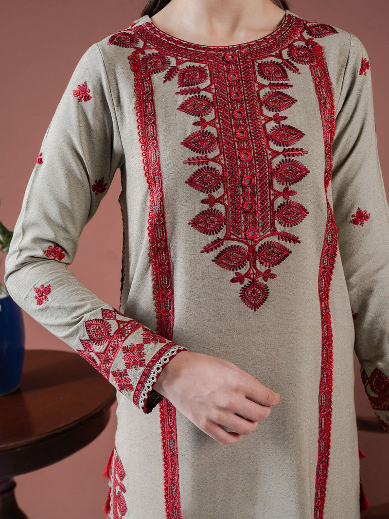 Faiza Faisal | Winter Edit 2024 | SAFFA by Faiza Faisal - Designer Dress - Type: Ladies Clothes - Available at Libayah - 100% Original