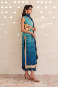 Baroque | Luxury Pret Summer | UF-4400 - Designer Dress - Type : Ladies Clothes - Available at Libayah - 100% Original