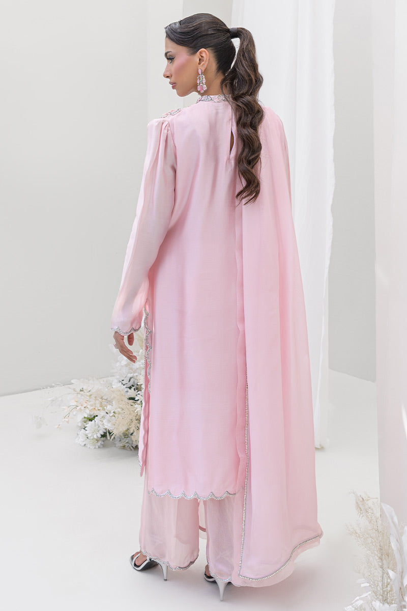 Chic Ophicial | Aarzu Luxe Pret | Blush Petal by Chic Ophicial - Designer Dress  - Type : Ladies Clothes - Available at Libayah - 100% Original 