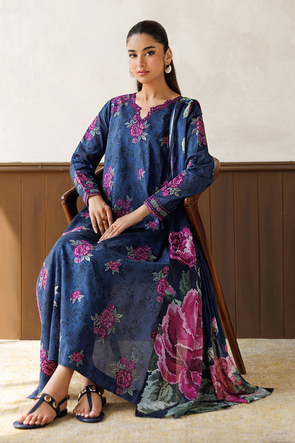 Baroque | Luxury Summer Pret | UF-4497 by Baroque - Designer Dress  - Type : Ladies Clothes - Available at Libayah - 100% Original 