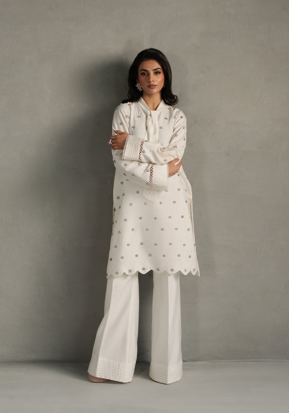 Zarqash | Silk Edit | ZQS 008 OPAL by Zarqash - Designer Dress - Type: Ladies Clothes - Available at Libayah - 100% Original