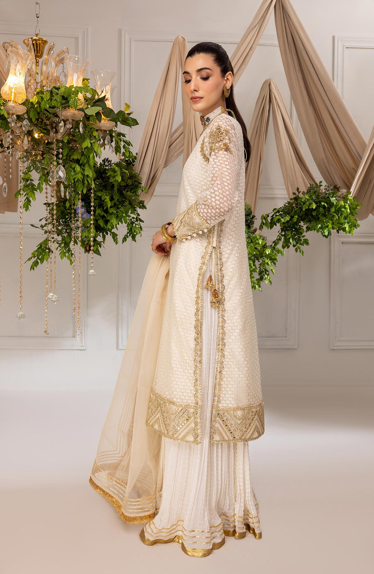 Mina Kashif | Luxury Pret | MK23-14 by Mina Kashif - Designer Dress - Type: Formal - Available at Libayah - 100% Original