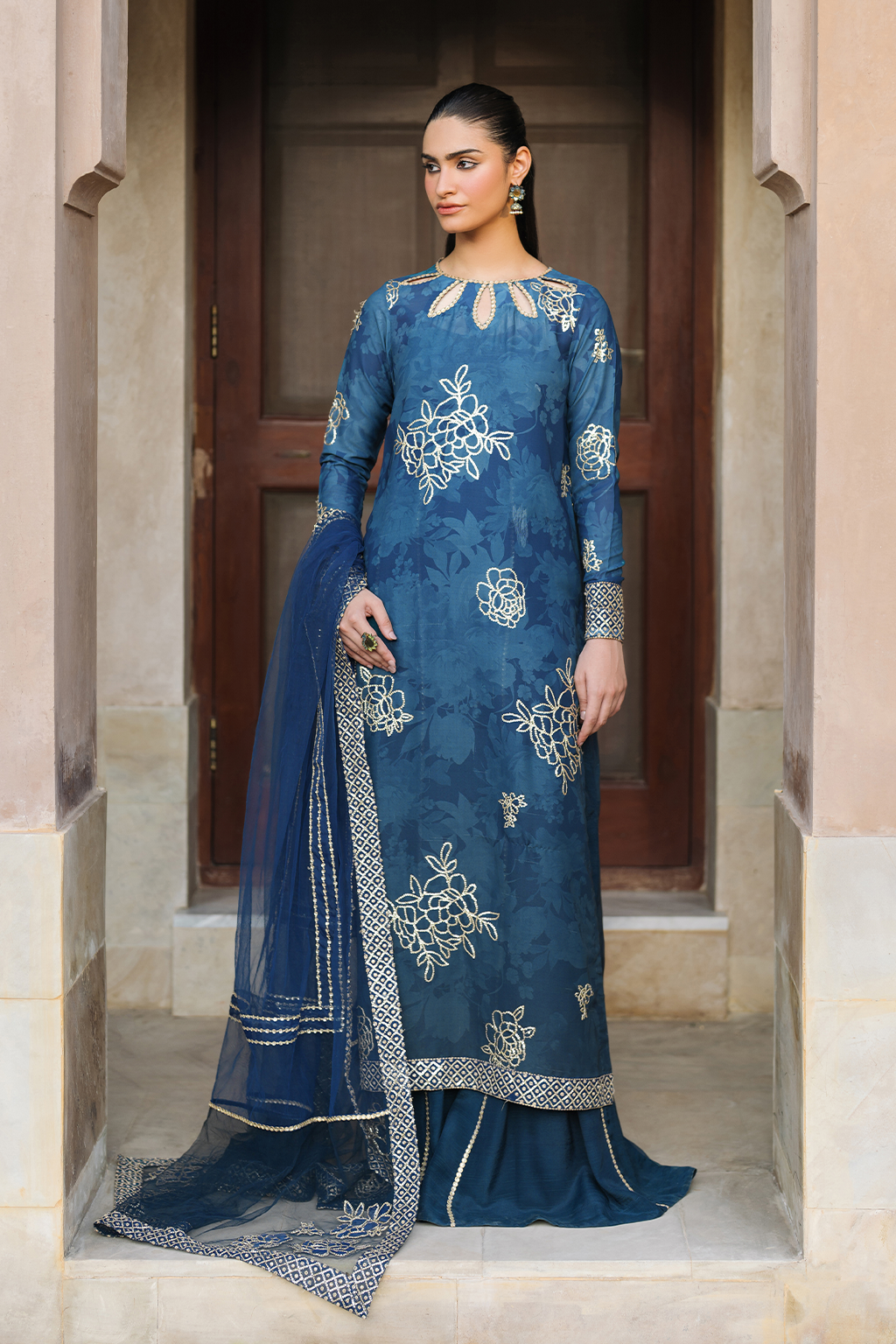 Iznik | Bandhani Formals | UE-331 by Iznik - Designer Dress - Type: Ladies Clothes - Available at Libayah - 100% Original