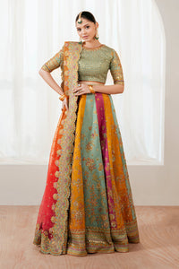 Baroque | Formals Collection | EMBROIDERED SILK UF-4036 by Baroque - Designer Dress  - Type : Ladies Clothes - Available at Libayah - 100% Original 