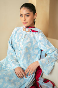 Cross Stitch | Daily Lawn 24 | TULIP GLAM-3 PIECE LAWN SUIT