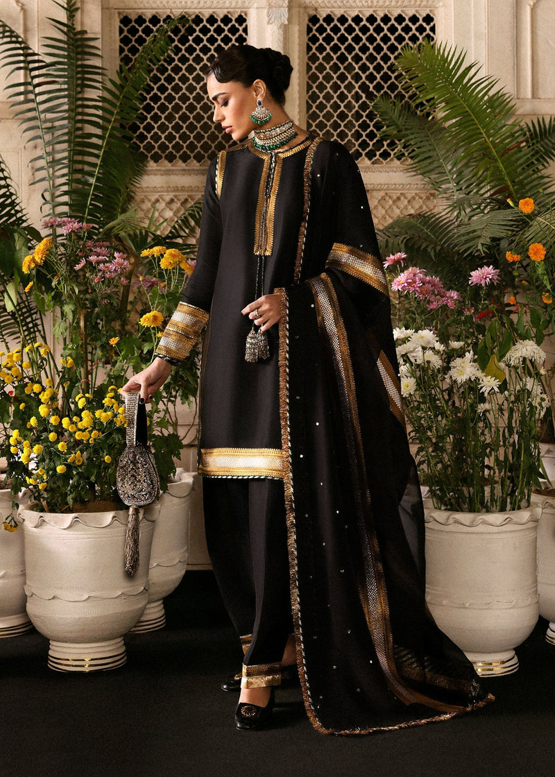 Hussain Rehar | Luxury Pret AW 25 | Noctira by Hussain Rehar - Designer Dress  - Type : Ladies Clothes - Available at Libayah - 100% Original 