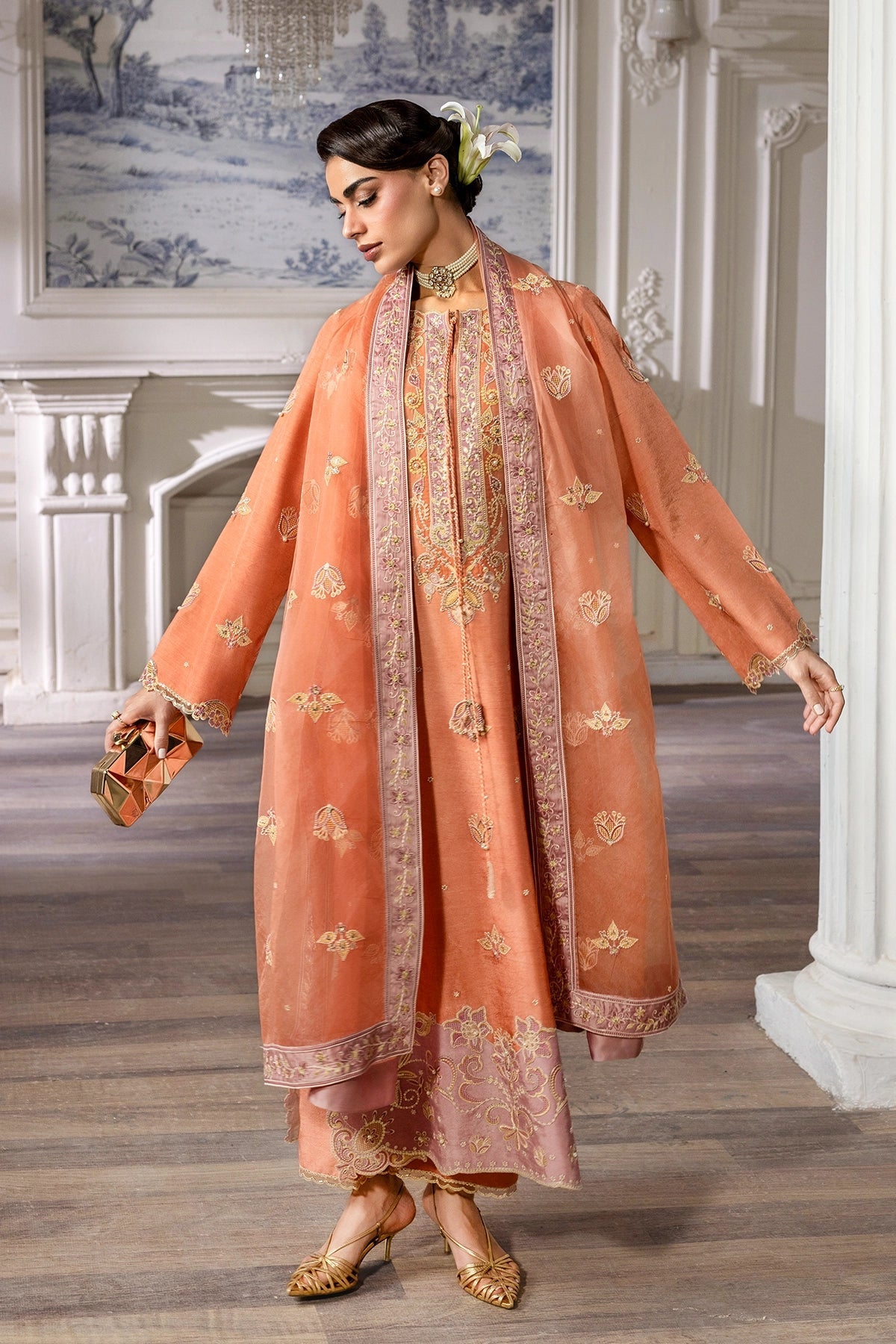 Rangrasiya | Lumeire Silk |Clara by Rangrasiya - Designer Dress  - Type : Ladies Clothes - Available at Libayah - 100% Original 