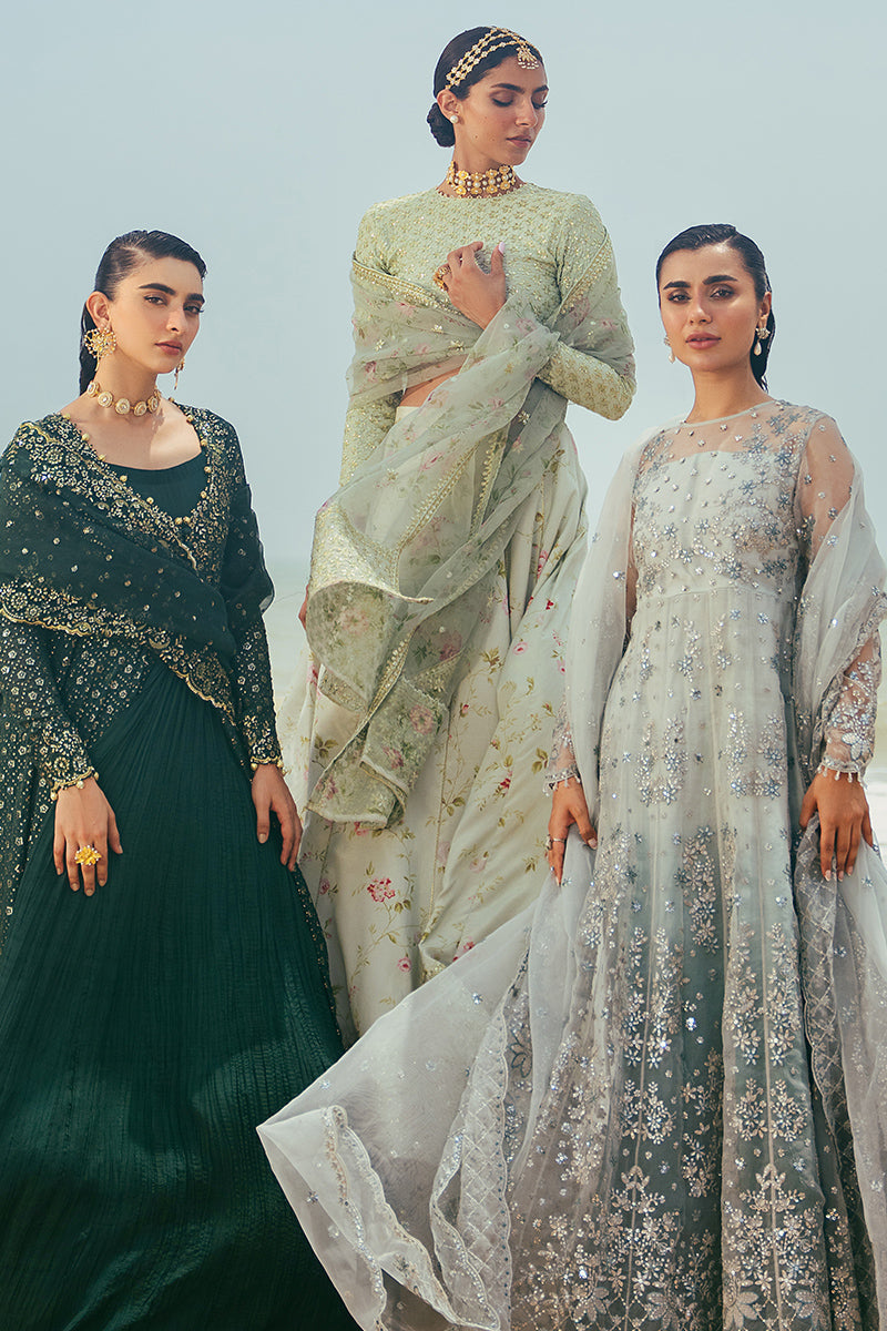 Cross Stitch | Wedding Collection 24 | SAFFRON CHARM by Cross Stitch - Designer Dress - Type: Formal - Available at Libayah - 100% Original