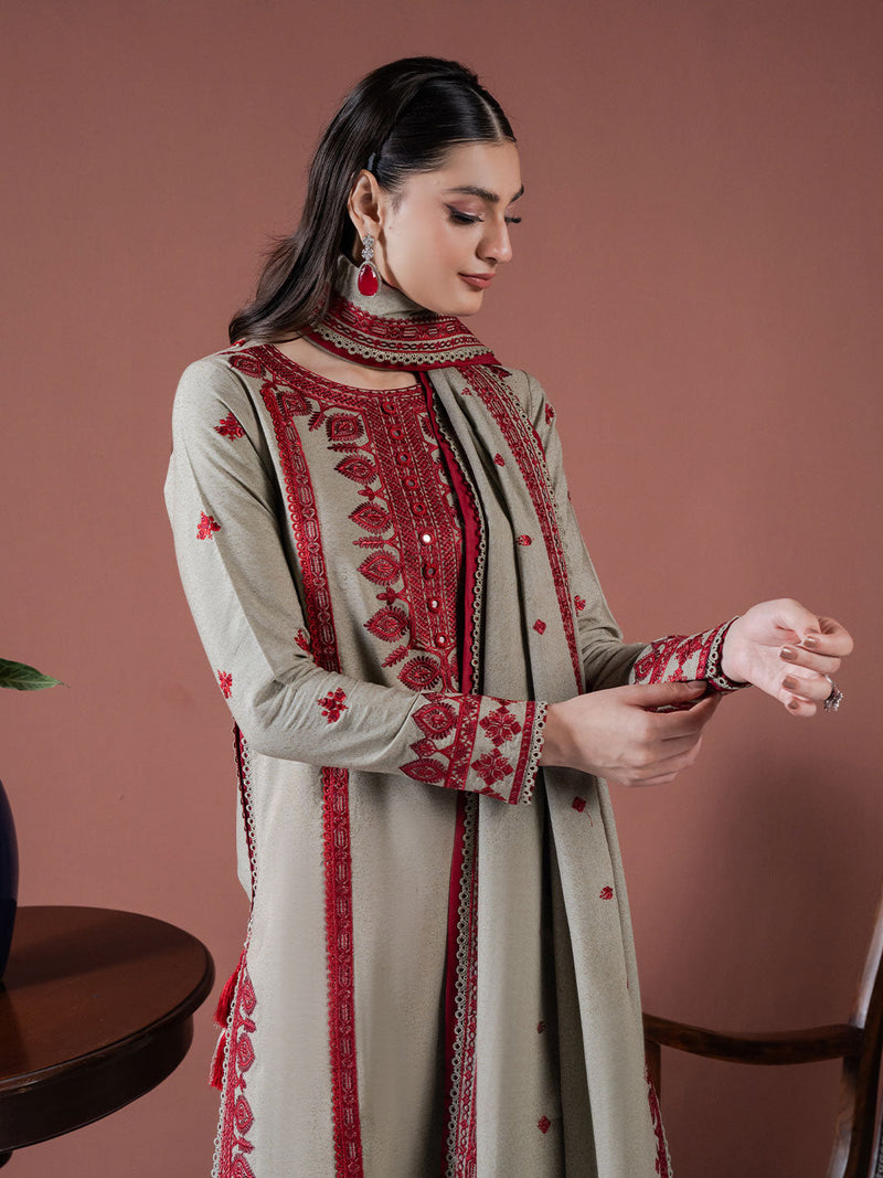 Faiza Faisal | Winter Edit 2024 | SAFFA by Faiza Faisal - Designer Dress - Type: Ladies Clothes - Available at Libayah - 100% Original